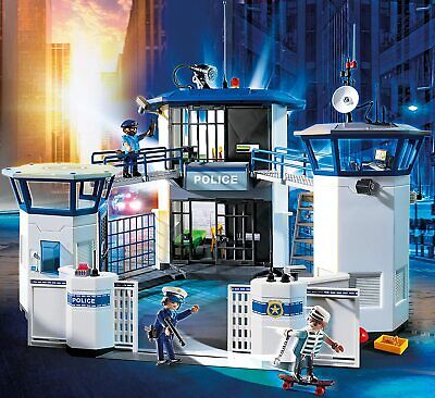 playmobil 6919 police headquarters with prison