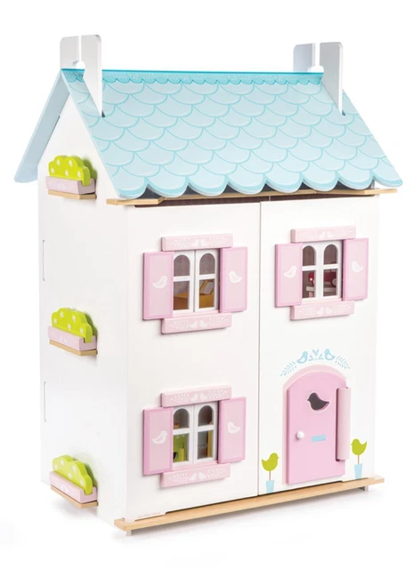 Daisylane Blue Bird Cottage Doll House - Le Toy Van