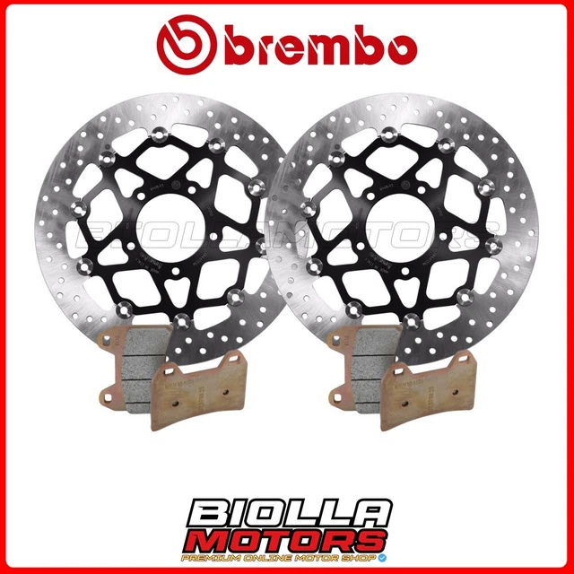 Kit Pastiglie + Dischi Brembo Mv Agusta Dragster Rr Lh44 800 2015 Anteriore [96