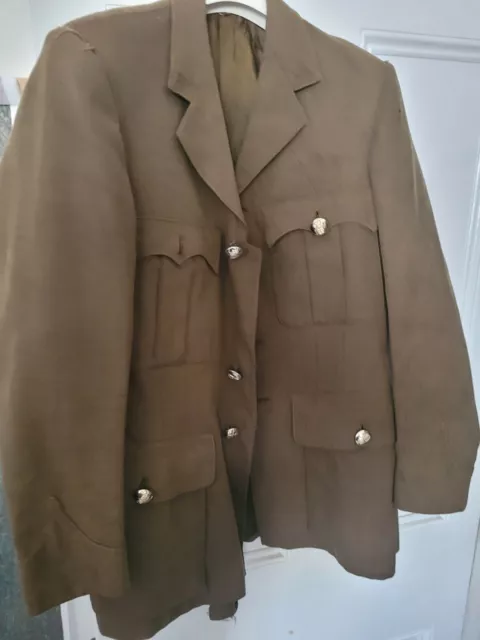 Genuine British Army No 2 Dress Uniform Jacket Tunic All Ranks  Wool
