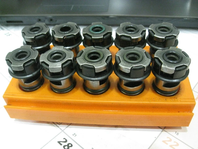 USED System 3R Macro Drawbar Long 3R-605.1E for Auto Changing Set of 10