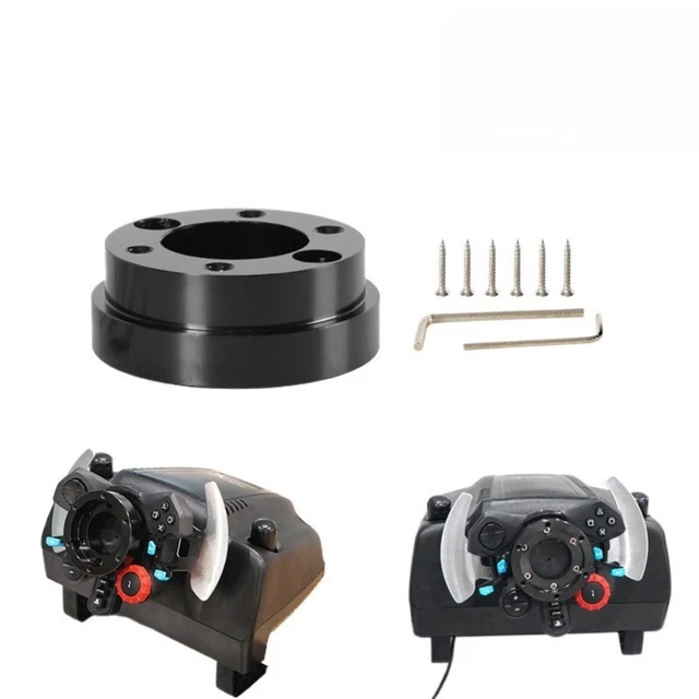 Logitech Computer Hub ALUMINIUM 70MM PKD Hub Adapter für Logitech für G25 G27 G29 G920 ...