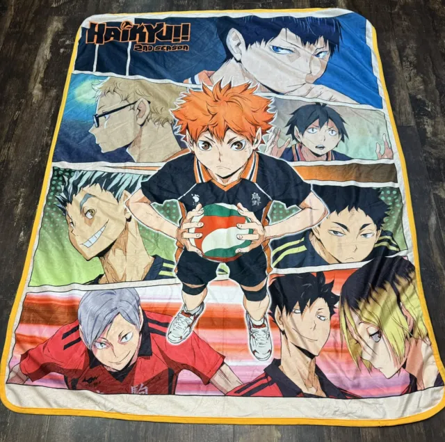 Haikyu 2nd Season Throw Blanket 60x44