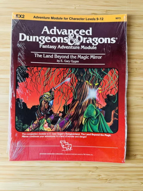 Sealed Shrink - Tsr Ad&D Module Ex2 - The Land Beyond The Magic Mirror 9073