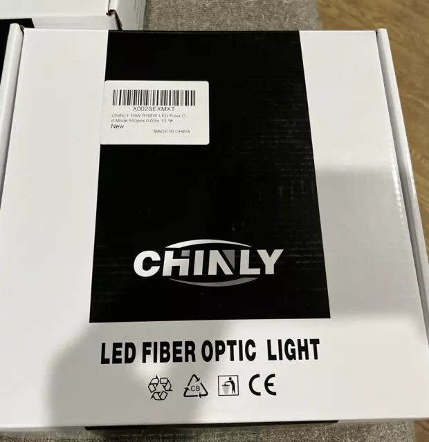 Chinly led fiber optic light 16w 13ft 550 Pieces NEW