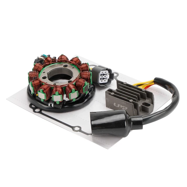 Bouchon Alternateur / Stator Bobina Noir – Compatible Suzuki GSX-R 600/750/1000 (2000-2003)