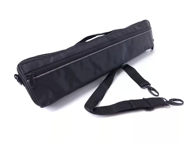 Flute Case Cover for B Foot (17 Hole) Padded Water Resistant + Shoulder Strap