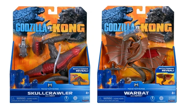 MONSTERVERSE GODZILLA VS Kong 6" Hollow Earth Kong Figure With Battle