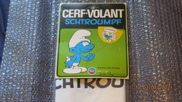 FIGURINE ANCIEN POUET SCHTROUMPF Smurf Schlumpf Schildkrot PEYO 12 CM neuf EUR 50,00 - FR