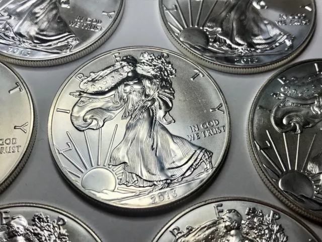 SILVER EAGLE 2013 USA Etats Unis - 1 oz once argent 999 silver