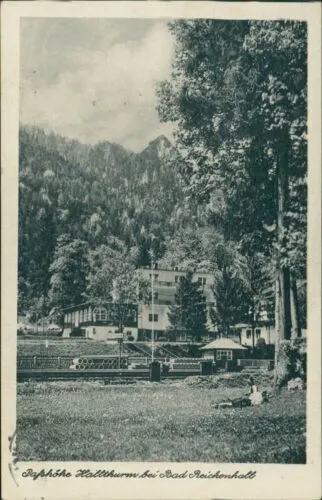 Ansichtskarte Passhöhe Hallthurm bei Bad Reichenhall (Nr.9816)