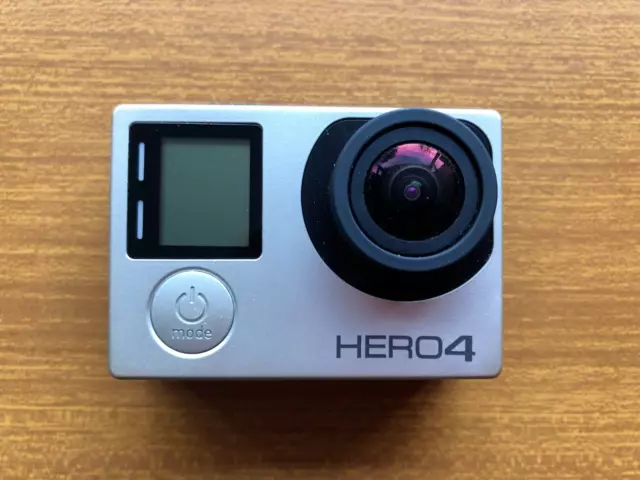 GoPro Hero4 Silver Touch LCD 1080p Action Camera with accessories