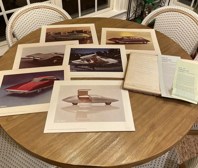 VINTAGE CAR OF Tomorrow Series designed by Strother MacMinnn for DuPont