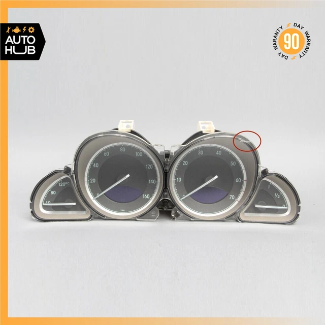 03-08 Mercedes R230 SL500 SL550 SL600 Instrument Cluster Speedometer OEM 110k