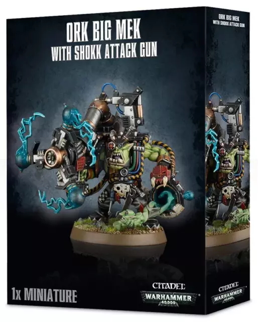 40K Orks Big Mek Shokk Attack Gun Warhammer  NO BOX Space Ork