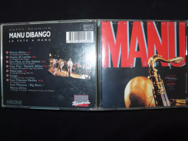 Cd Manu Dibango / La Fête A Manu /