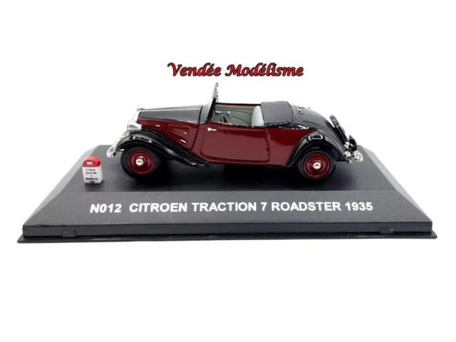 Voiture de collection - Nostalgie 012C, Citroën traction 7 Roadster 1935 1/43