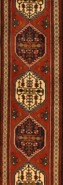 Alfombra Oriental Auténtica Tejida a Mano (292 x 65) CM Nuevo Persa 3639