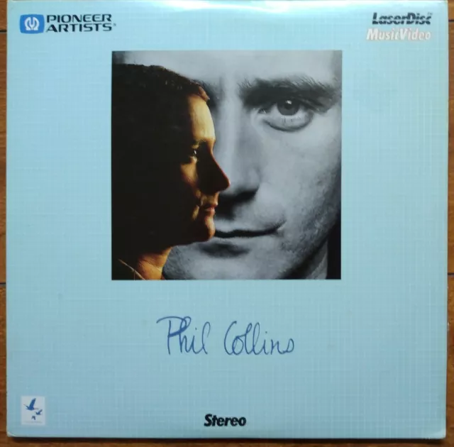 PHIL COLLINS 8" Laserdisc Music Videos LD "In the Air Tonight"