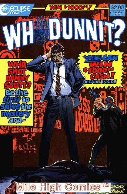 WHODUNNIT? (1986 Series) #1 Very Fine Comics Book