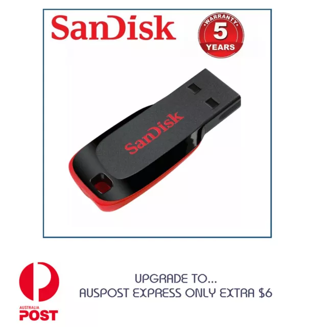 USB Flash Drive SanDisk 32GB 64GB 128GB 16GB Memory Stick Pen USB  Cruzer CZ50