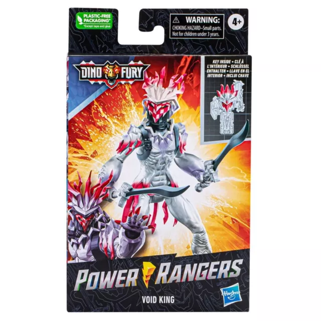 Power Rangers Dino Fury - F8155 - Figurine articulée 15cm - Figures Void King