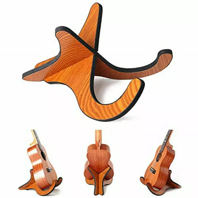 Ukulele Wood Stand Bracket Holder Shelf Mount Ukulele Violin Mandolin wooden