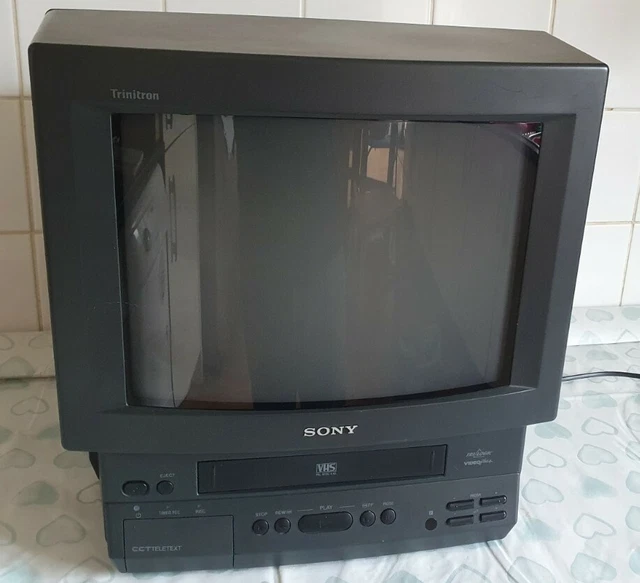 SONY BLACK TRINITRON KV-14V5U COLOUR Integrated 14