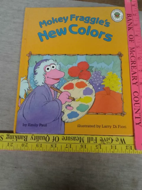 Mokey Fraggle's New Colors (A Jim Henson Fraggle Rock book) by Paul, Emily
