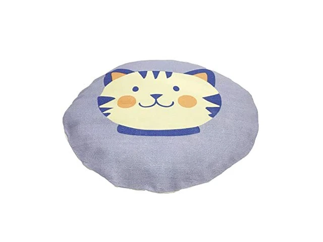 Kanyoga Round Baby Head Shape Neck Pillow Stand 0-6 Month Cotton Cover