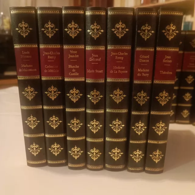 25 volumes collection " Ces femmes qui ont fait l'histoire", Editions rencontre, 2