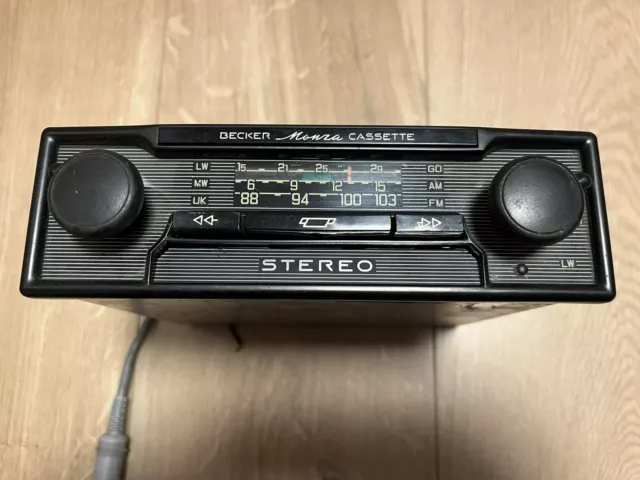 Becker Monza Kurier Radio mit Cassette