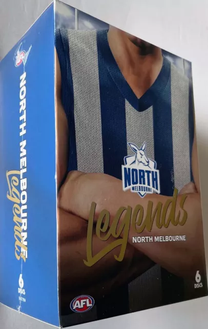 AFL North Melbourne Legends  Collection 6x DVD Box Set New Sealed