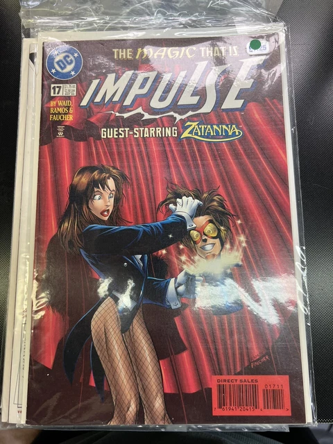 Impulse #17 By Mark Waid Humberto Ramos Zatanna Bart Allen Flash NM/M 1996