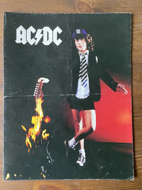 ORIGINAL AC/DC HIGHWAY To Hell Tour Programme Bon Scott EUR 52,33 ...