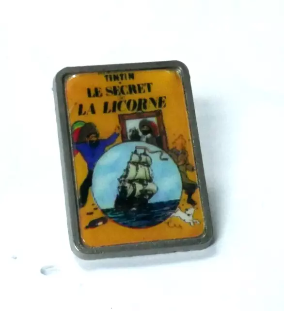 pin s vintage tintin & milou Capitaine le secret de la licorne