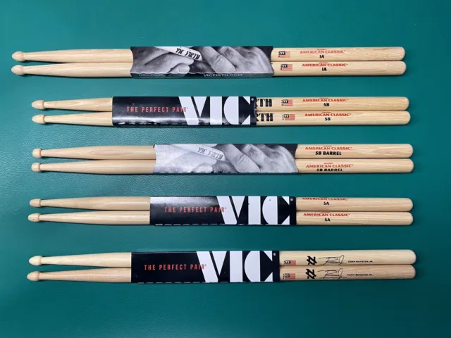 Vic Firth 5A Classic Drum Sticks FREE DELIVERY! 2