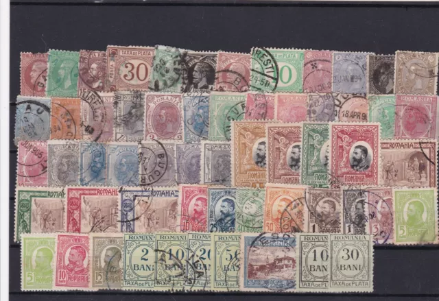 romania stamps ref 16377