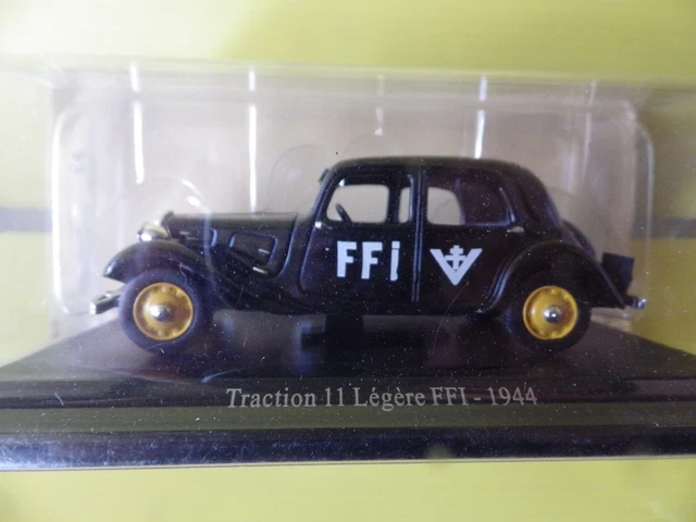 1/43    Citroen  Traction  11 Legere Ffi  1944    Neuf En Boite
