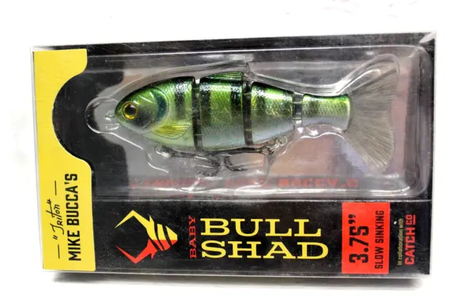CATCH CO TRITON Mike Buccas Baby Bull Shad 3.75 Slow Sink Swimbait  Bluegill $11.43 - PicClick