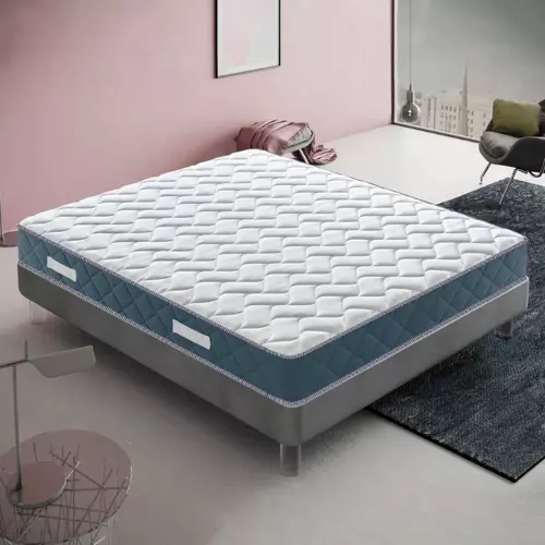 Matelas 160x200 cm à mémoire de forme 11 zones différenciées 21 cm de hauteur