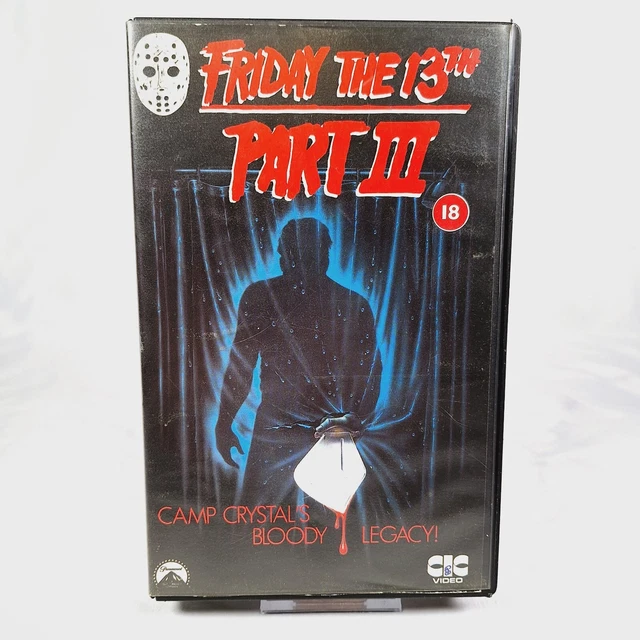 FRIDAY THE 13TH Part III (3) VHS Video Big Box