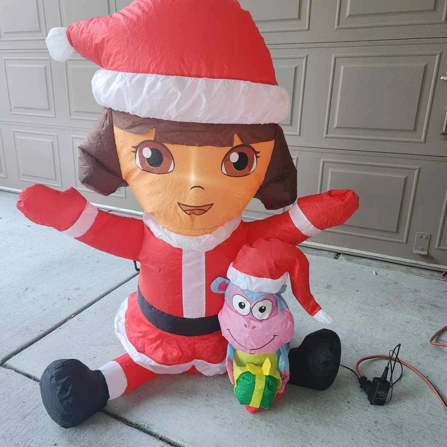 NICKELODEON DORA AIRBLOWN Inflatable With Boots Red The Explorer