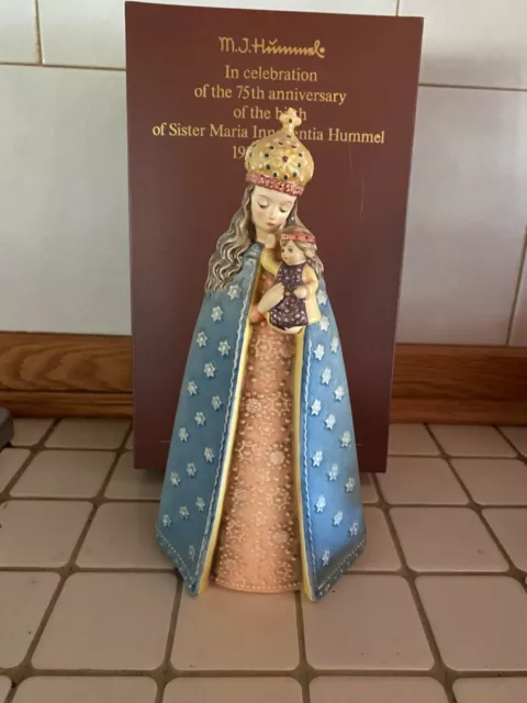 MJ Hummel Goebel 75th Anniversary Sister Maria Innocentia w Child Mint with Box
