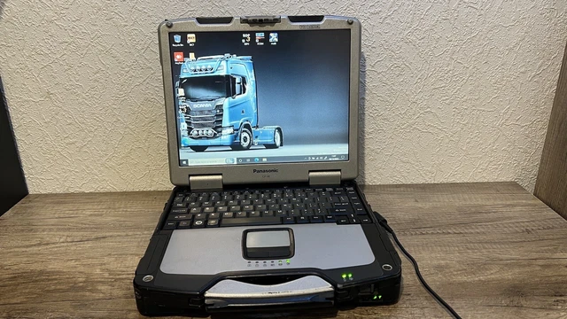 Scania Diagnostic Toughbook resistente Cf 30, SSD, solo laptop 2.55.1