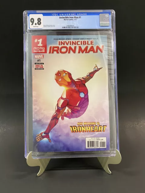 Invincible Iron Man #1 CGC 9.8 Riri Williams 1st Ironheart Solo Disney+ Series🔥