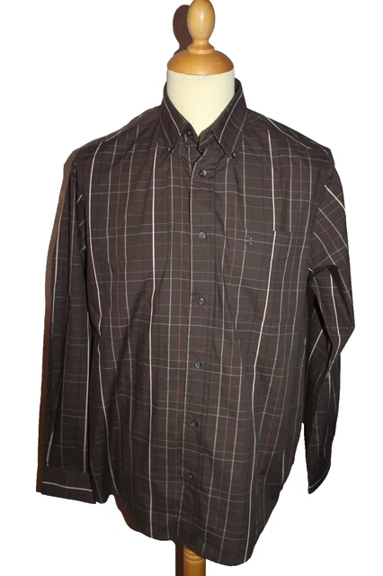 Sur-chemise Homme Oncle Tom Taille XL (41/42) Gris Anthracite à Carreaux - Occasion Très Bon état