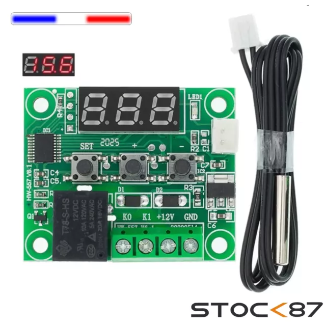 5370# module thermostat W1209 Digital Thermostat Temperature Control