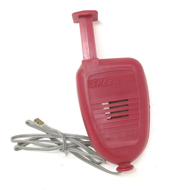 RARE ELDEN SLOT car Rheostat Speed Controller Plunger 1960's Top Eliminator RED 36.00 PicClick