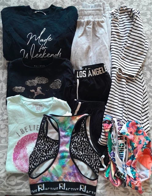 Pacchetto di vestiti per ragazze età 9-10 M&S River Island Shein Primark ecc.